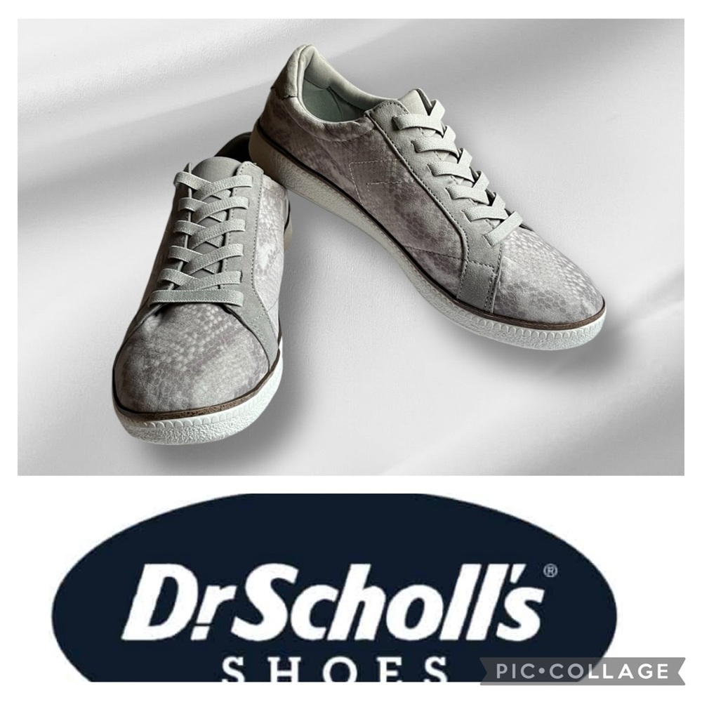 Dr. Scholl's Light Gray Women’s Sneakers - Size 10W